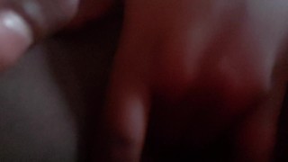 I rub my big fat clit