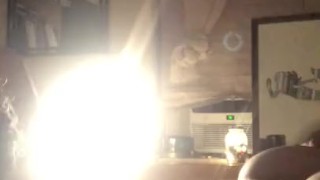 Watch me cum slowly as the Amazon guy licks my pussy