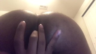 Fingering my ass 