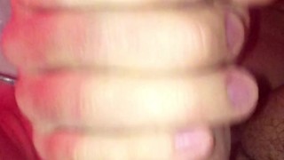 Condom Self-Blowjob with Cum Play / TRY NOT TO CUM!