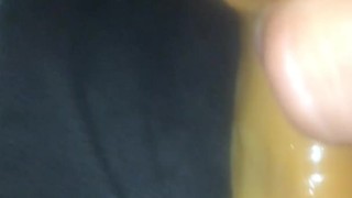 fucking with big Dildo