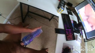 Fucking Fleshlite Turbo to Porn Hot Cum Load