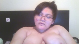 Big Breasted Girl Starts Making A Penguin