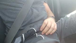 Playing with Myself in my Car