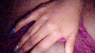 Snap babe playing with pussy on cam