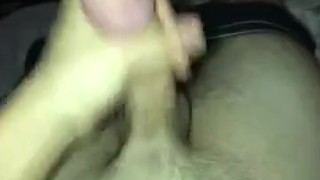 Jerking off in the bed