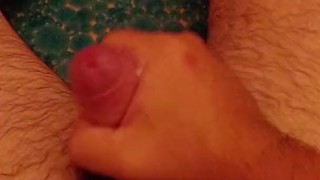 solo jack off in tub
