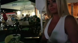 Public Agent Money -Risky fucking and best blowjob ever
