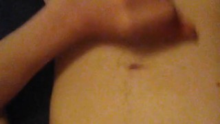 Transgirl Bending My Non-Op Clit & Playing w/My Attention Starved Boobs