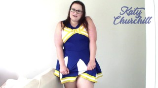 Big ass hairy girl farting! BBW has smelly gas! KT Duckbutt Katy Churchill