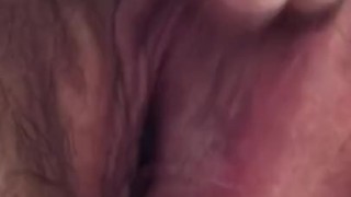 Pussy play after sex