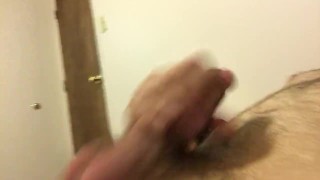 Hairy Masturbates - Cums on Self