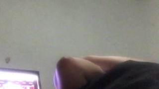 Watching porn while fucking myself with the Womanizer Duo Verbal