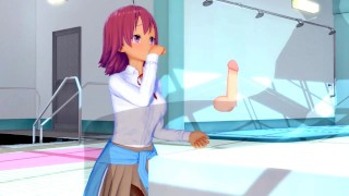 Takemoto Uruka - We Never Learn / Bokuben - 3D Hentai