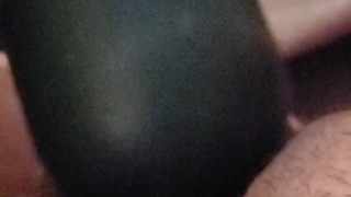 Strong pulsing clit orgasm