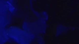 Backyard hot tub blowjob action in front of all the surrounding neighbours.