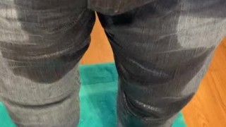 Peeing in my Already Wet Jeans