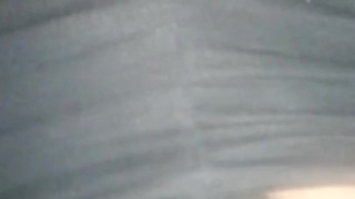 Rubbing wet pussy under pants