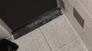  huge cumshot in the shower