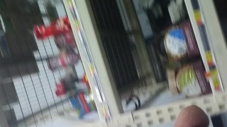 A cock public (Walmart)