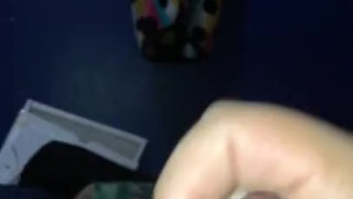 Edging my hard cock for hours