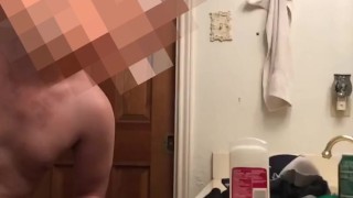 Compilation of my roommate getting caught with his dick out