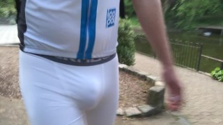 early morning Walk in Compression Shorts