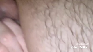 Bottom uses 10 inch dildo