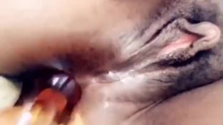 PrettyAnalPrincess Pounds Asshole w Glass Plug. Gape Me Daddy. 