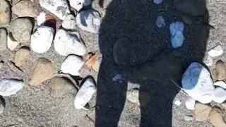 public beach desperation, fem POV