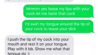 Cheating WIFE SEXTING (Anal, Throat Fuck)