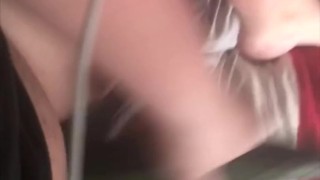 BBW girl fucks herself with cucumber pt 2