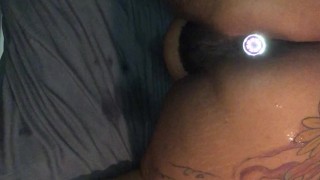 Daddy u came all over my fat ass