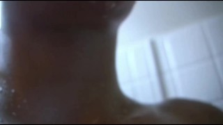 Homemade bath adventure with amateur camera close ups to pussy & small tits