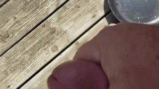 Cumming outside 