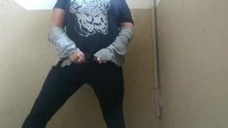Bbw women touching pussy in the porch, neighbors love to spy