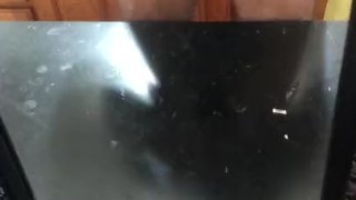 First Nut Friday! Stroking bbc until big cumshot