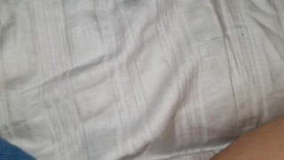 Wet Stepsister Teasing Her Clit Till She Squirts (From Her Cell)