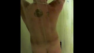 Just a quick shower. All the time I spend getting dirty...