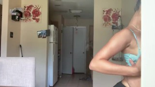 Amazing pussy eating on a breakfast table diosaera was the meal