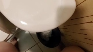 Pissing around the hotel room