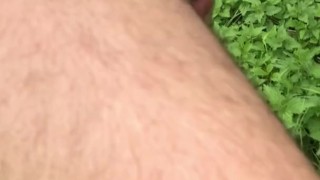 Running in Slow Motion with EXTREMELY HEAVY Weights on my BALLS