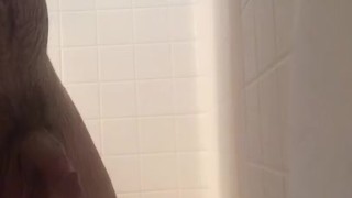 Pissing in the shower 