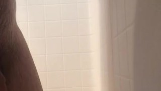 Pissing in the shower 
