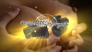 Сладкая сучка с пышной грудью бурно кончает в лесу