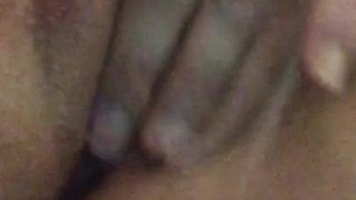 Playing in my cream pie 