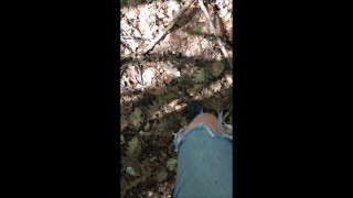 JERKING In A PUBLIC PARK