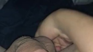 Jerks Off with Vibrator in Ass and TV on, while everybody is home