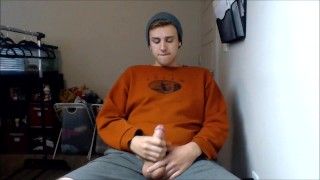 Stroking & Shooting a Massive Load