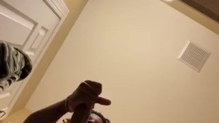 Underview handjob